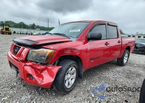 2008 Nissan Titan Xe из США, поврежденный, VIN 1N6AA07D08N353747